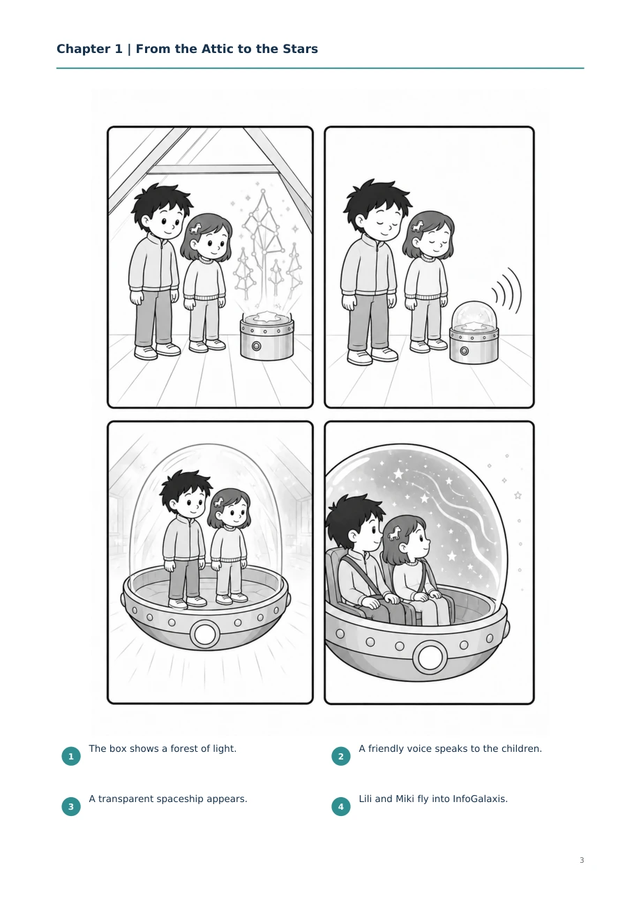 The InfoGalaxis pictogram book